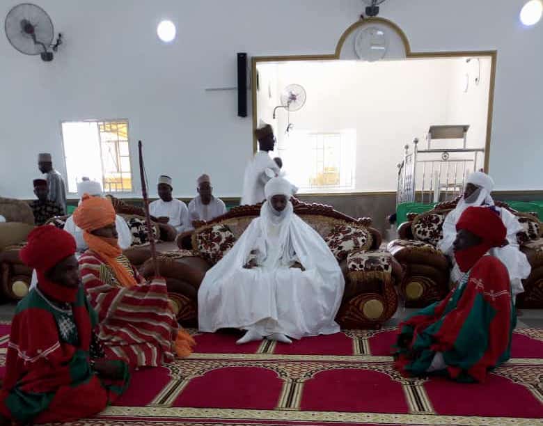 His Royal Highness Malam Sanusi Lamido Sanusi ll, Emir of Kano at the commissioning of the Eket Central Mosque