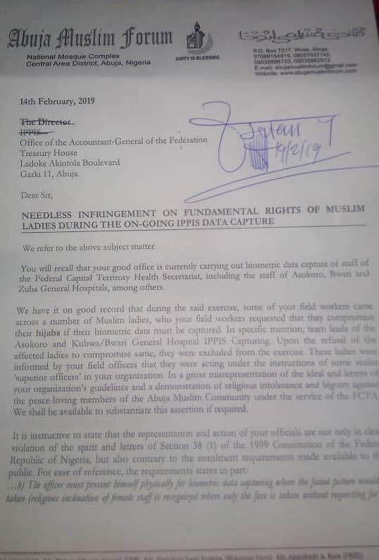 AMF Zuba Letter 1